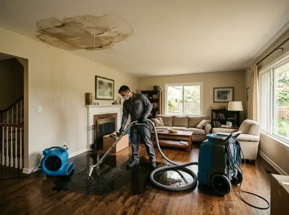 attic-pipe-burst-ceiling-drip-008 — frequently asked questions, Water Damage Restoration & Carpet Care in Warrenton, OR